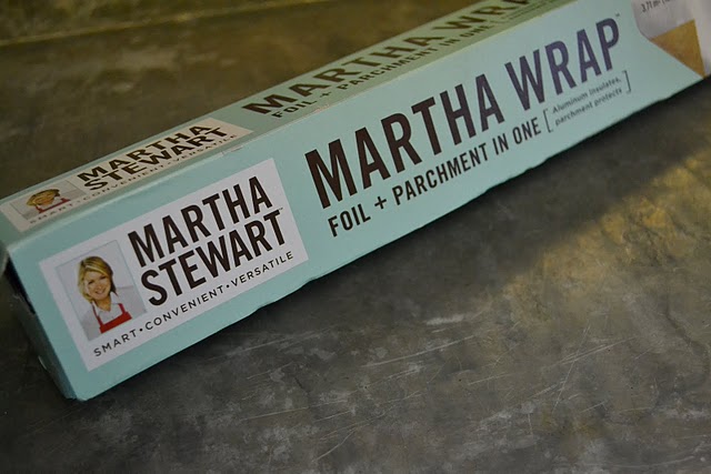 Martha Stewart foil and parchment