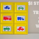 DIY car and truck wall art