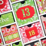 silhouette advent calendar