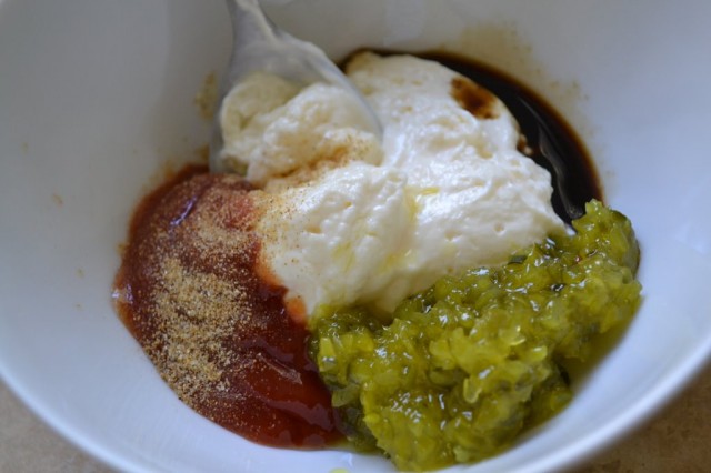 secret sauce for burgers