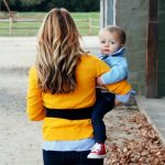 little miss momma yellow sweater and baby w