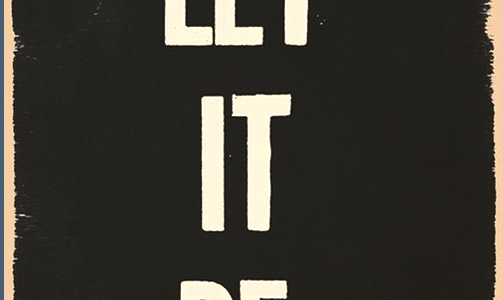 let it be quote let it be quote