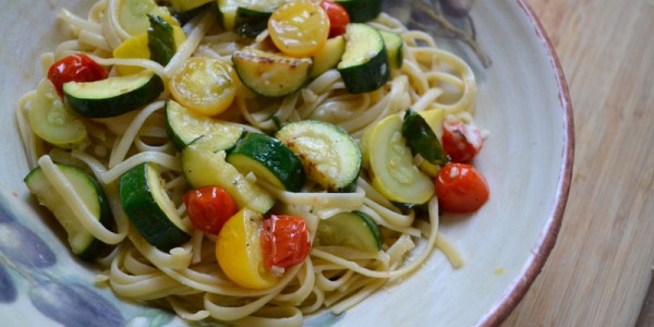 Healthy Vegetable Pasta: Summer Spaghetti Healthy Vegetable Pasta: Summer Spaghetti