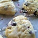lemon blueberry scones recipe