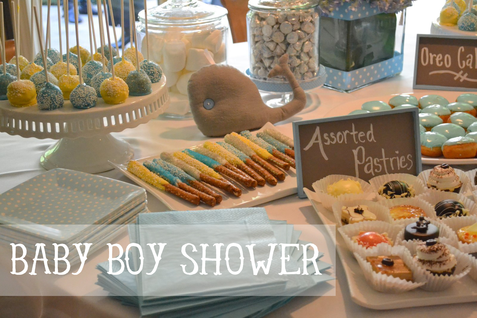 Ideas For Baby Shower Decorations For A Boy