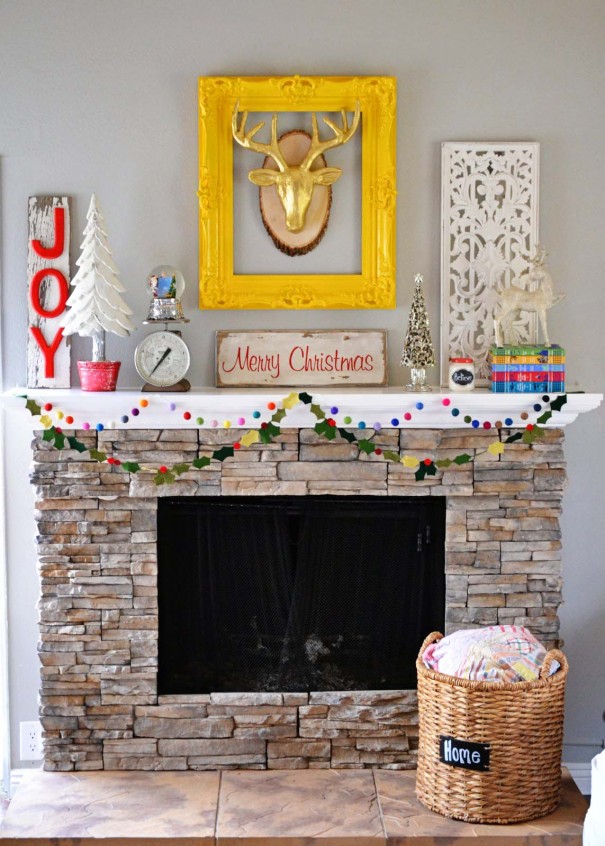 Christmas Fireplace 1