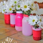 diy glitter mason jar project title