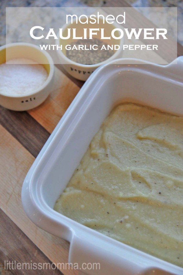 mashed garlic cauliflower recipe