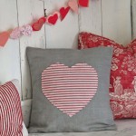 sew a heart pillow