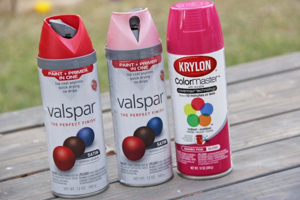 valentines day spray paint colors