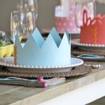 paper crowns dinner party