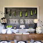 Trick or Treat table