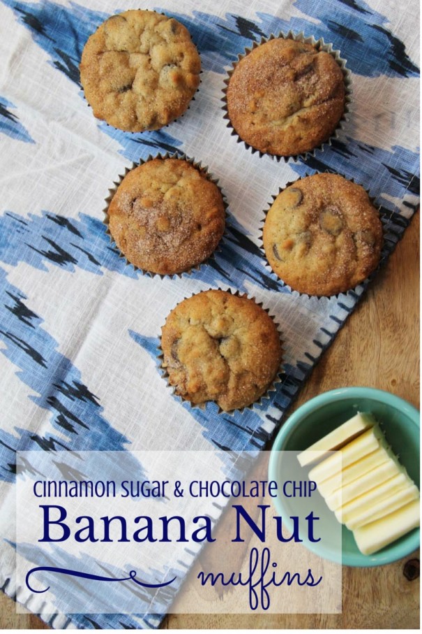 chocolate chip banana nut muffins recipe the best
