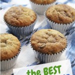 cinnamon sugar chocolate chip banana nut muffins