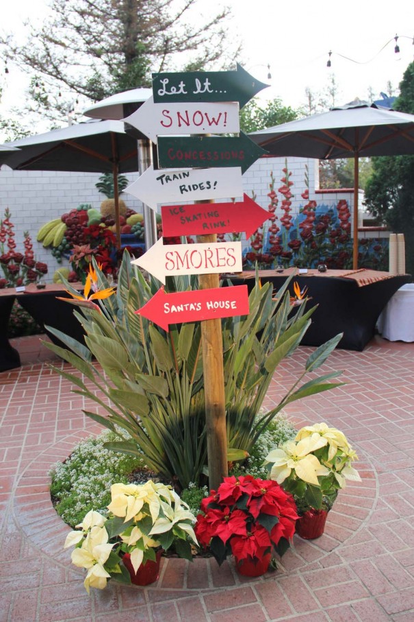 let it snow event signs