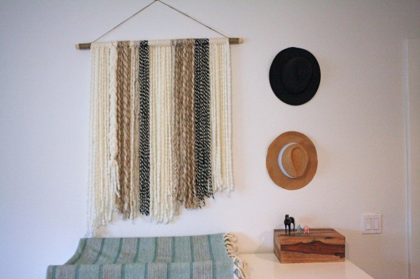 3-yarn wall art weaving