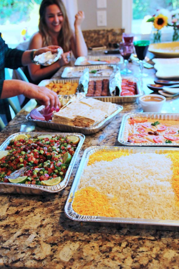 persian food catered