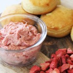 strawberry honey butter on bread recipe