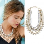 Free-Shipping-Hot-Sale-Stella-Multiple-Ways-Necklace-SD-Sutton-Necklace-Cream-Bone-Beaded-White-Stone