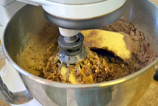 Mixing whoopie pie dough