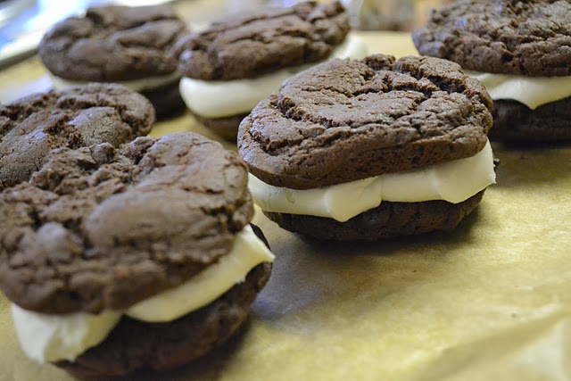 Chocolate whoopie pies