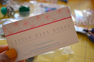 Little Miss Momma business card