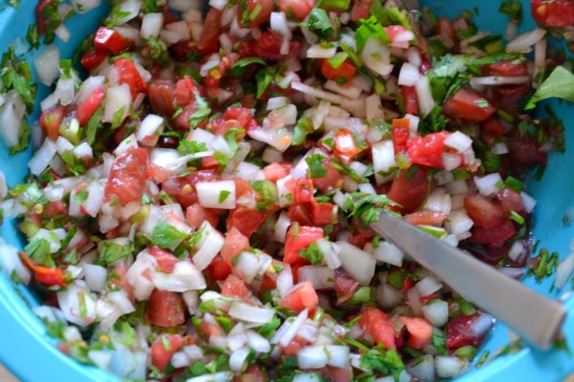 The Pioneer Woman's Pico De Gallo - eat - Little Miss Momma