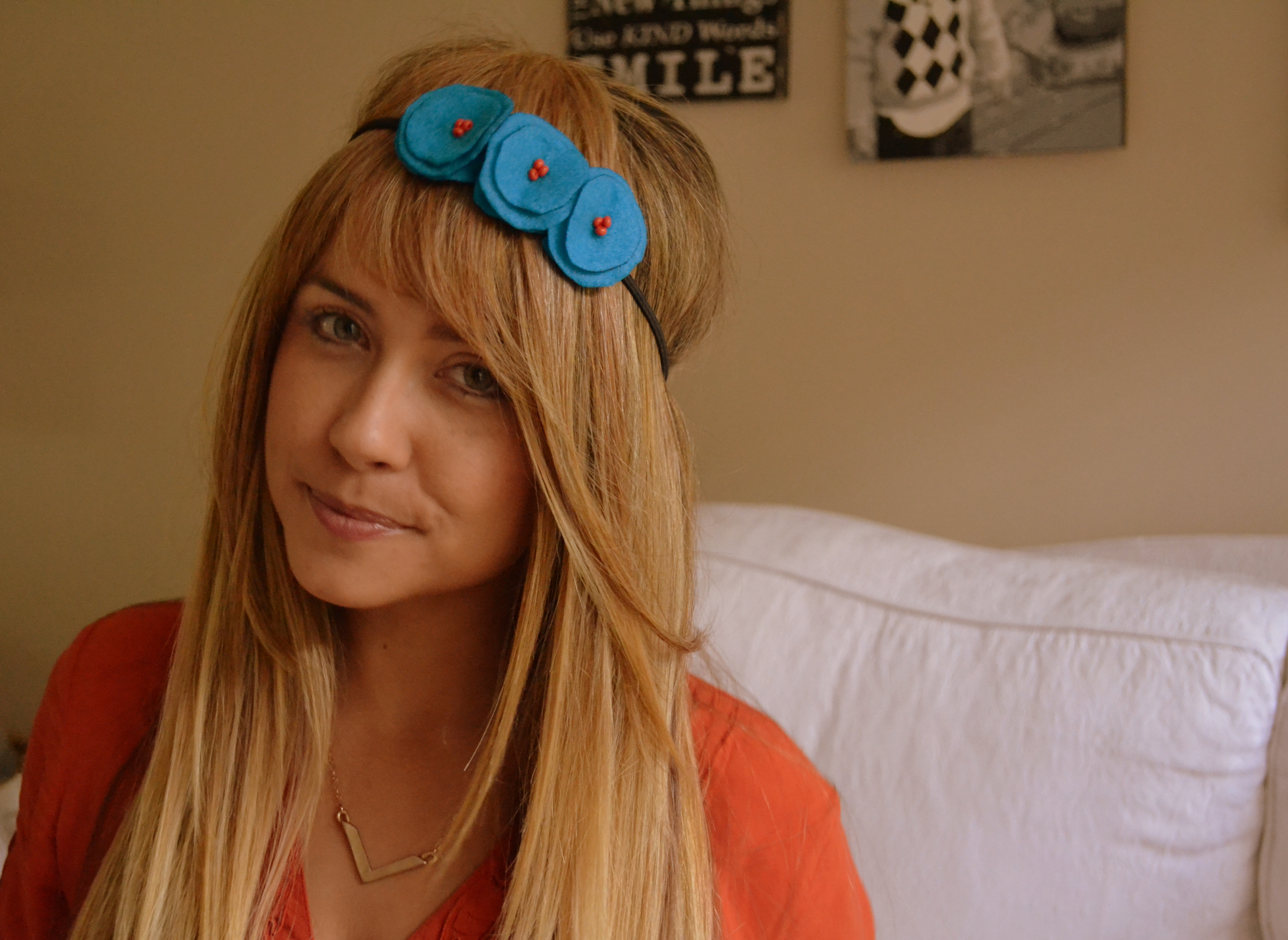 Much Love Illy poppy headbands