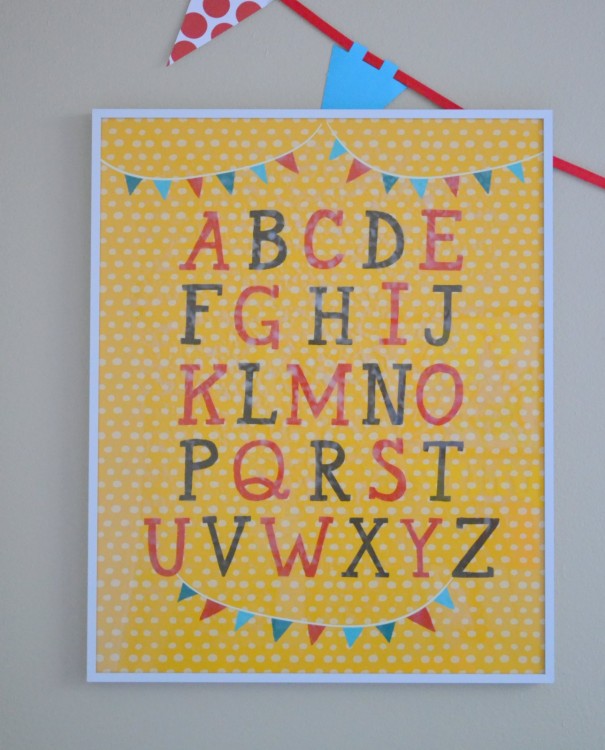 land of nod alphabet art