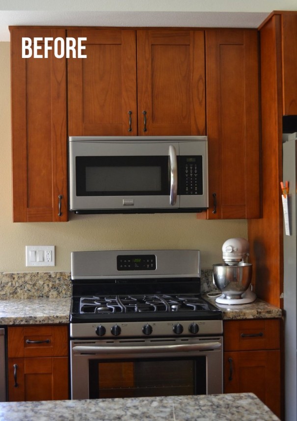 Our Kitchen Remodel With Paint: The Before - nest - Little Miss Momma