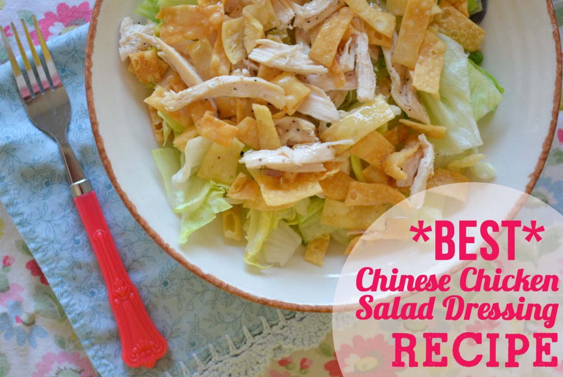 Best chinese chicken salad dressing recipe