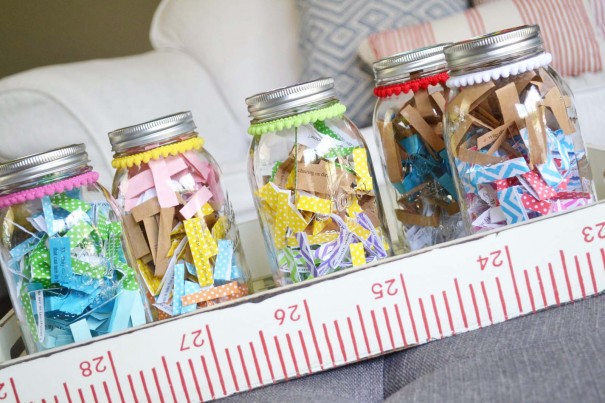 decorate mason jars tutorial