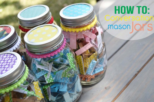 how to conversation mason jars