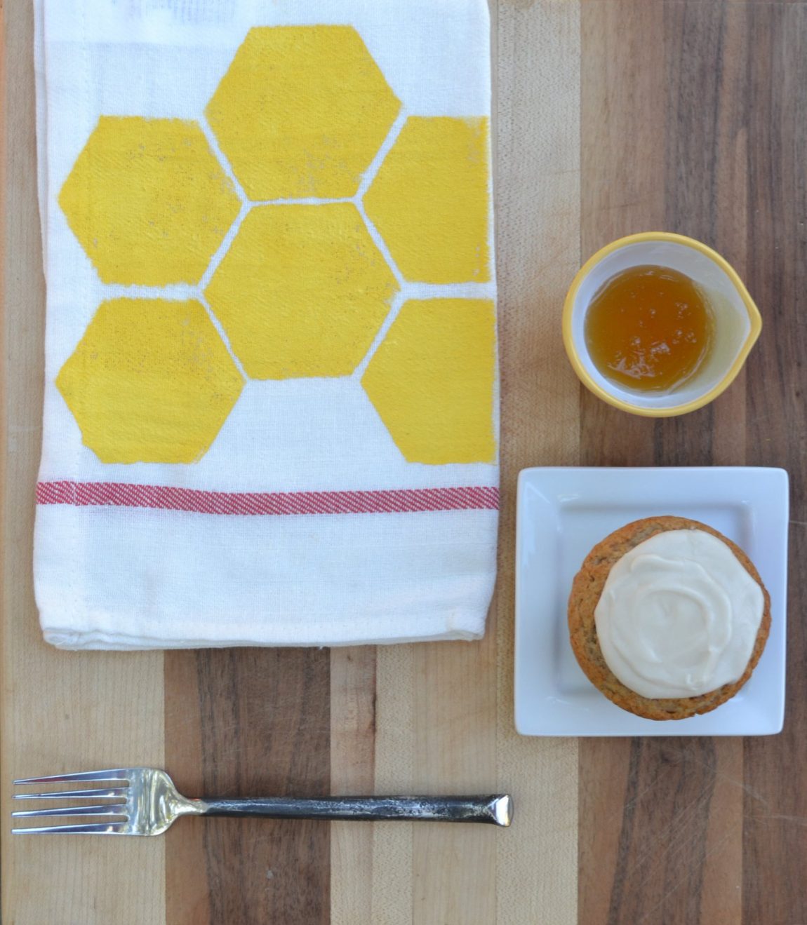 DIY Honeycomb Dish Towel Craft Little Miss Momma diy-honeycomb-dish-towel-craft-little-miss-momma