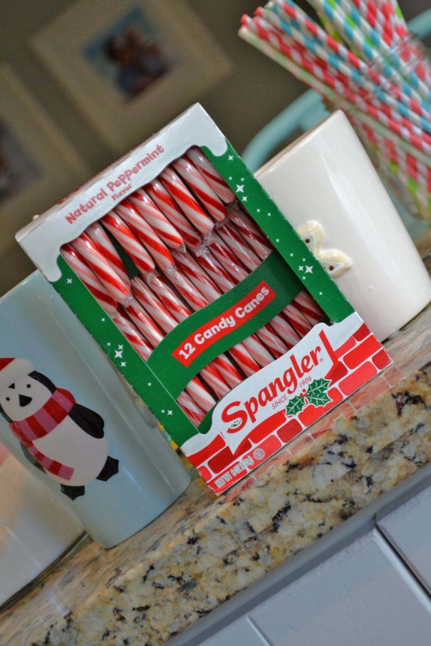 candy cane hot chocolate