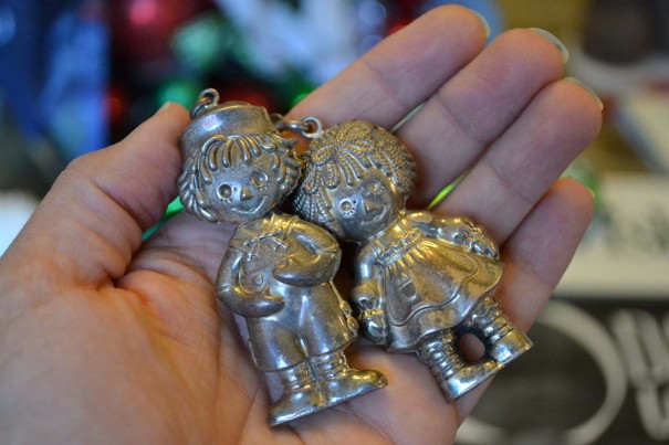 silver ornaments