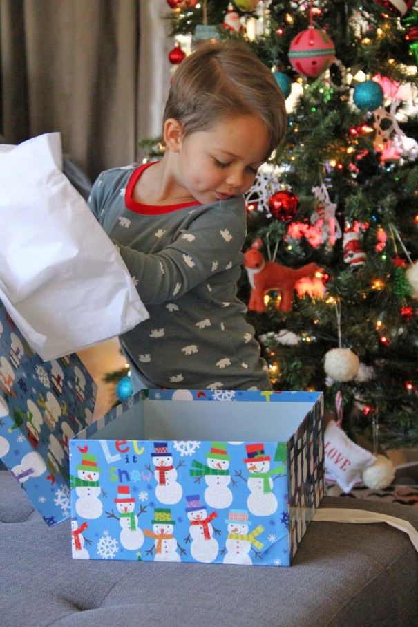 wes opening gift