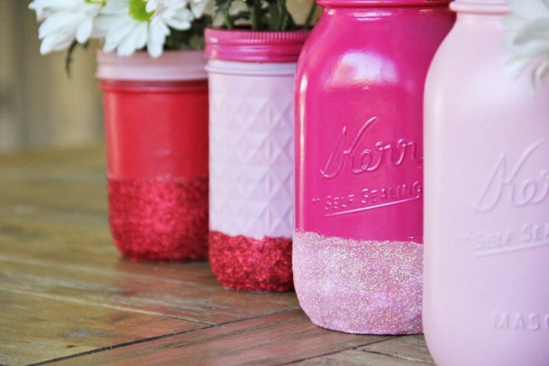 glitter jars