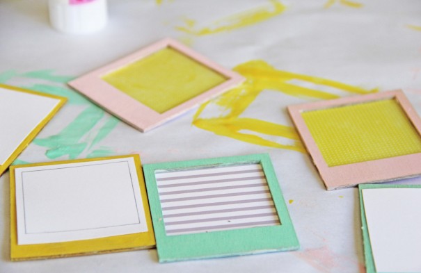 Polaroid Spring Banner craft Little Miss Momma Polaroid Spring Banner craft Little Miss Momma