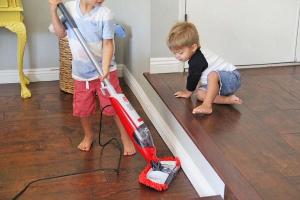 wes teaching sawyer to vacuum