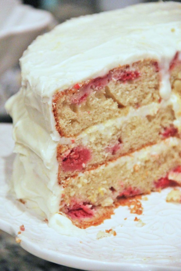 lemon raspberry cake