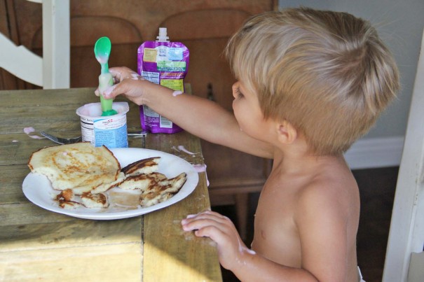 sawyer eating