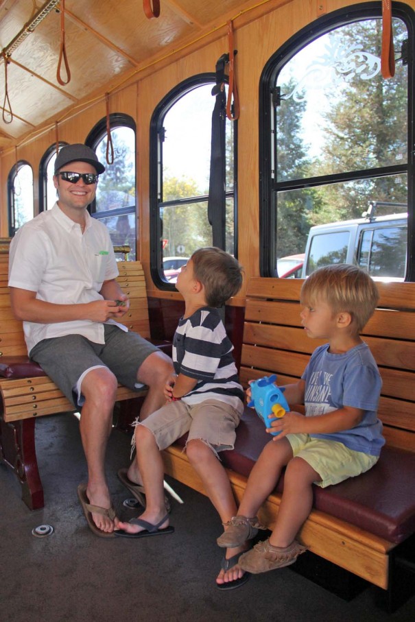 inside trolley