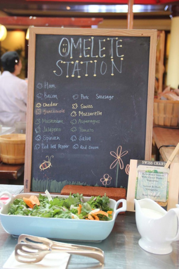 omelet station