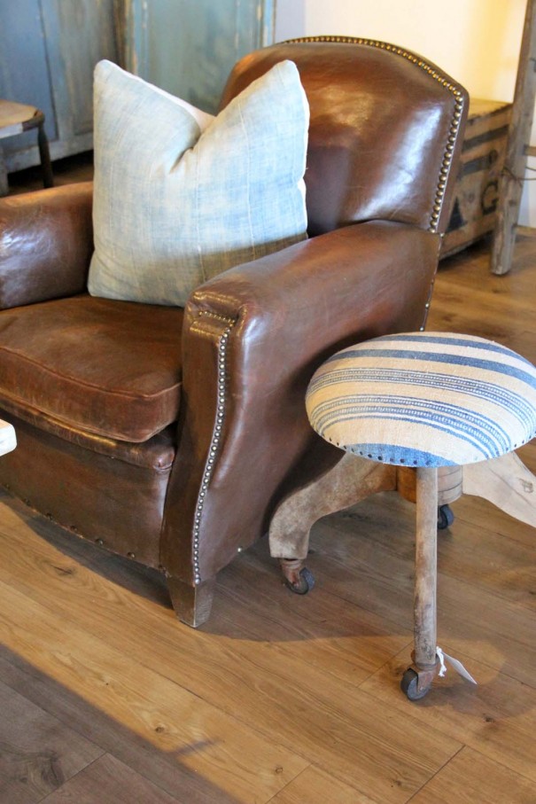brown leather chairs