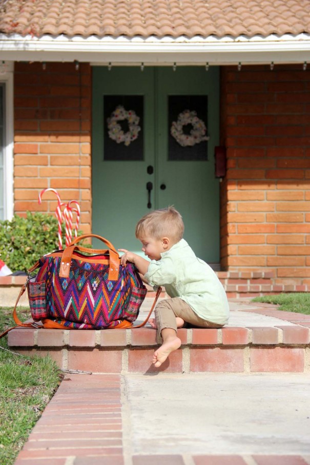 Nena Co. Daybag II Giveaway style Little Miss Momma