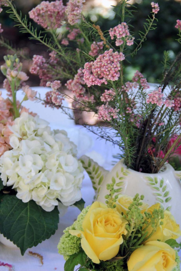 boho flower shower