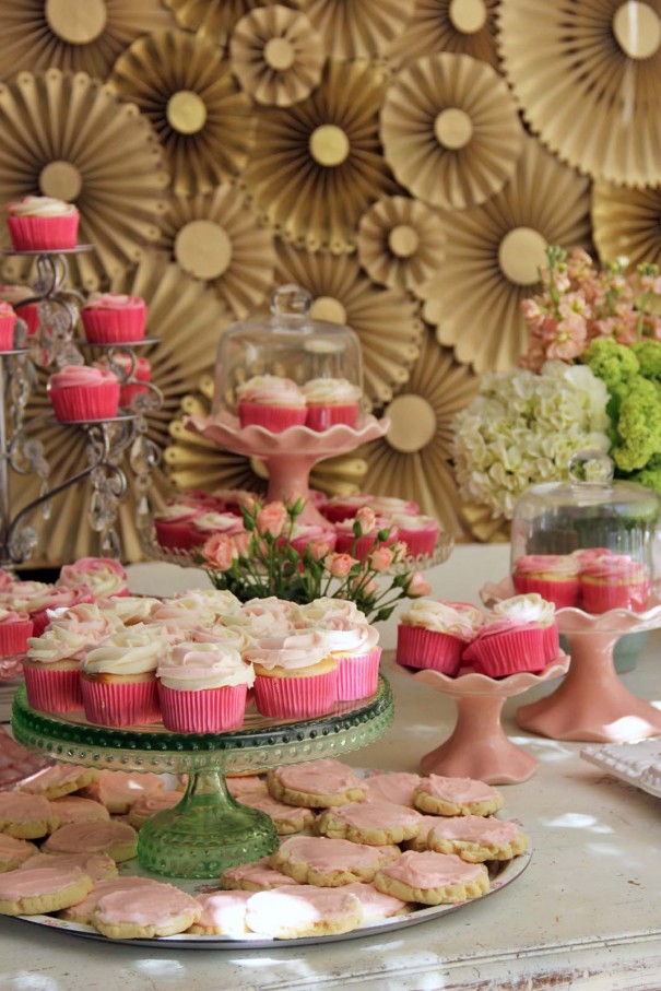 dessert table