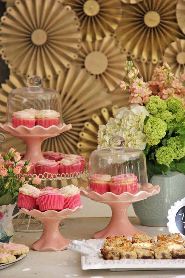 dessert table bridal shower