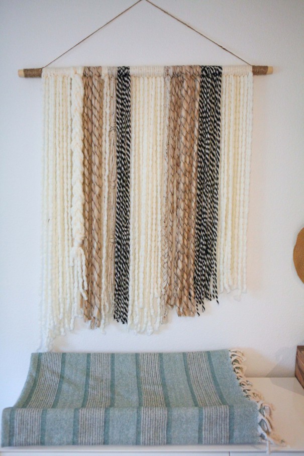 2-boho yarn wall art